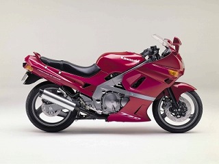 写真資料カワサキZZR400 - バイクペイント.COM