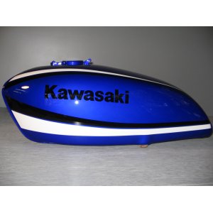 画像: KH250/400最終キャンディーブルー図面つきウレタン塗料セット