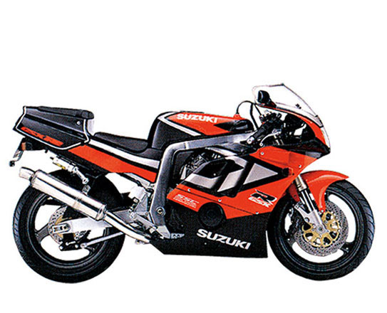 画像: ライン色シルバーメタリック（Ｓ６－７１８）1992年GSX-R400R